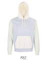 Heren Hoodie Sols 03818 Creamy Blue-Creamy white- Creamy Green